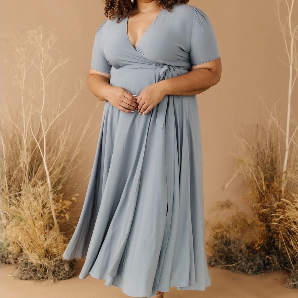 Poet Wrap Dress